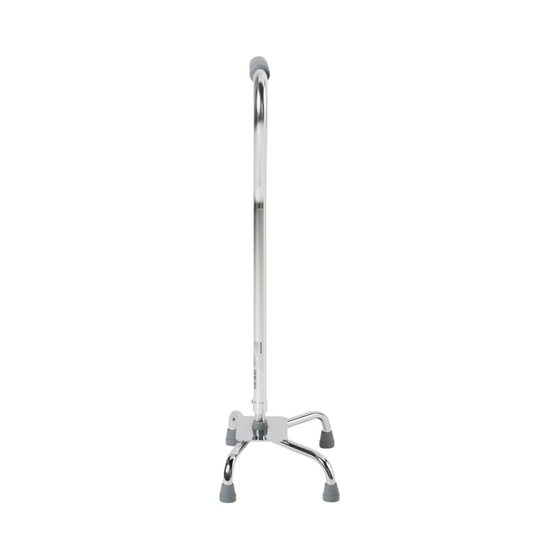 McKesson Steel Chrome Offset Quad Cane, 29 – 37.5 Inch