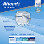 Attends® Maximum Absorbent Underwear, Large