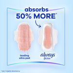 Always® Infinity Extra Heavy Flow Pads with Wings, Size 3