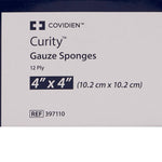 Curity™ Sterile USP Type VII Gauze Sponge, 4 x 4 Inch, 12-Ply