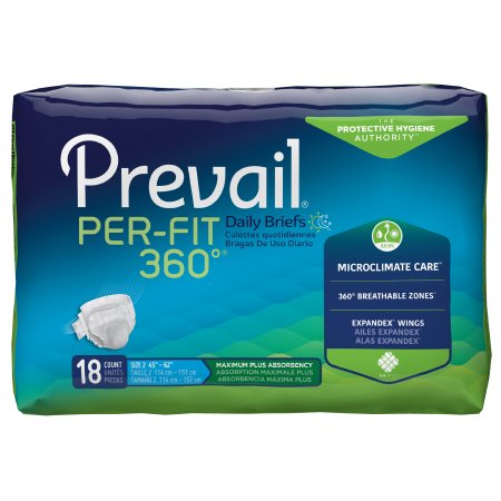 Prevail Per-Fit 360 Briefs Maximum Plus Absorbency - Sizes Available