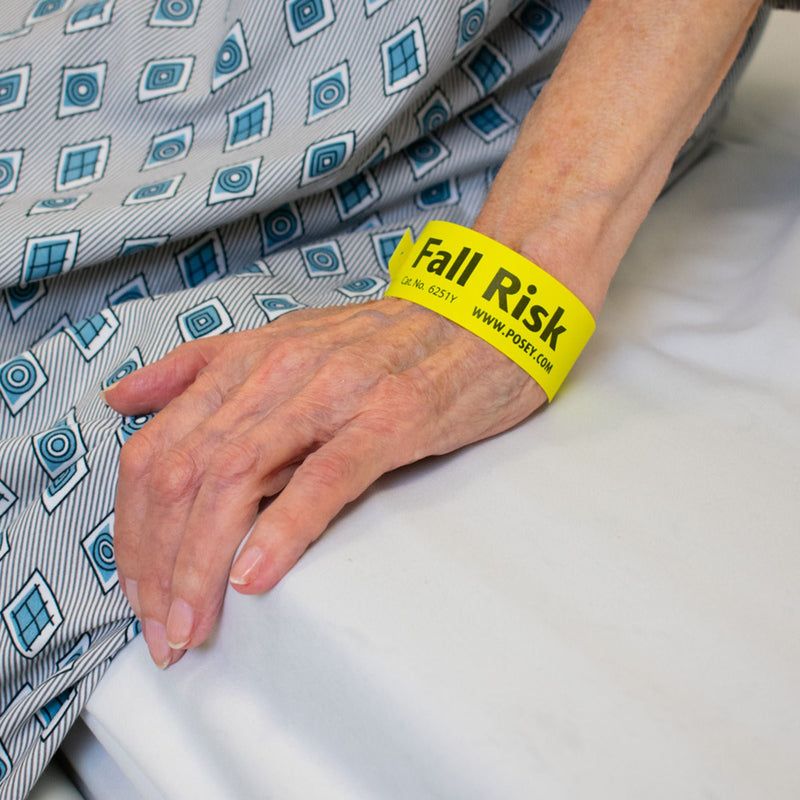 Tidi Fall Risk Wristband, Yellow