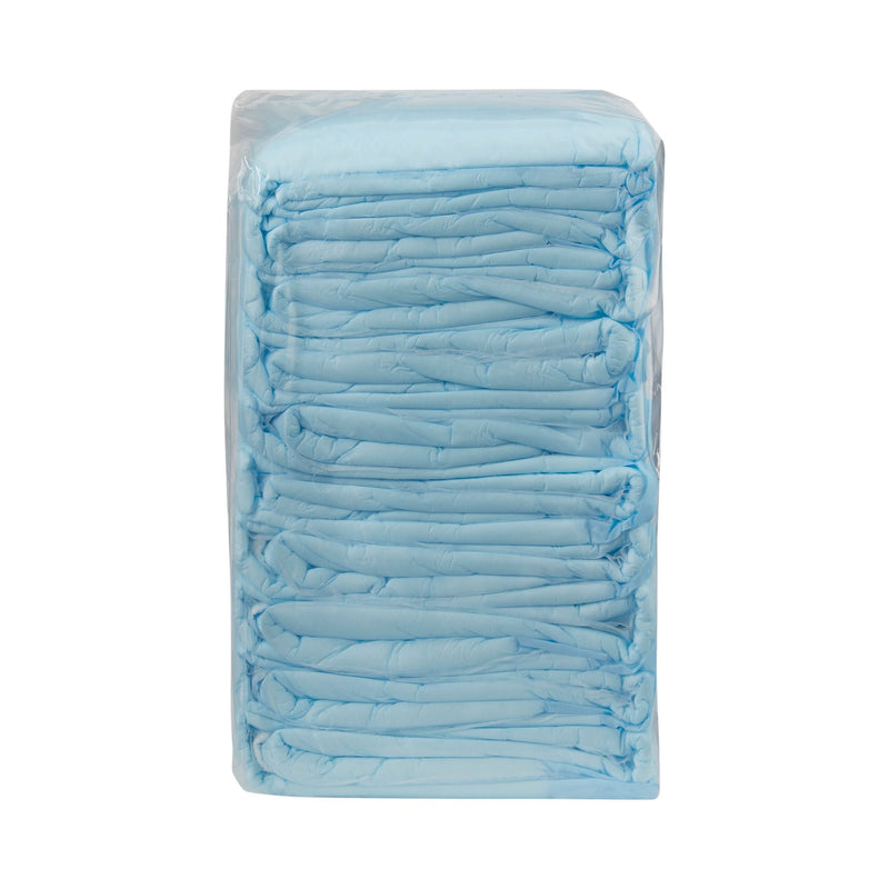 Simplicity Extra Underpad, Disposable, 30 x 30 Inch, Moderate Absorbency, Blue