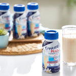 Ensure® Plus Nutrition Shake, Vanilla, 8-ounce bottle