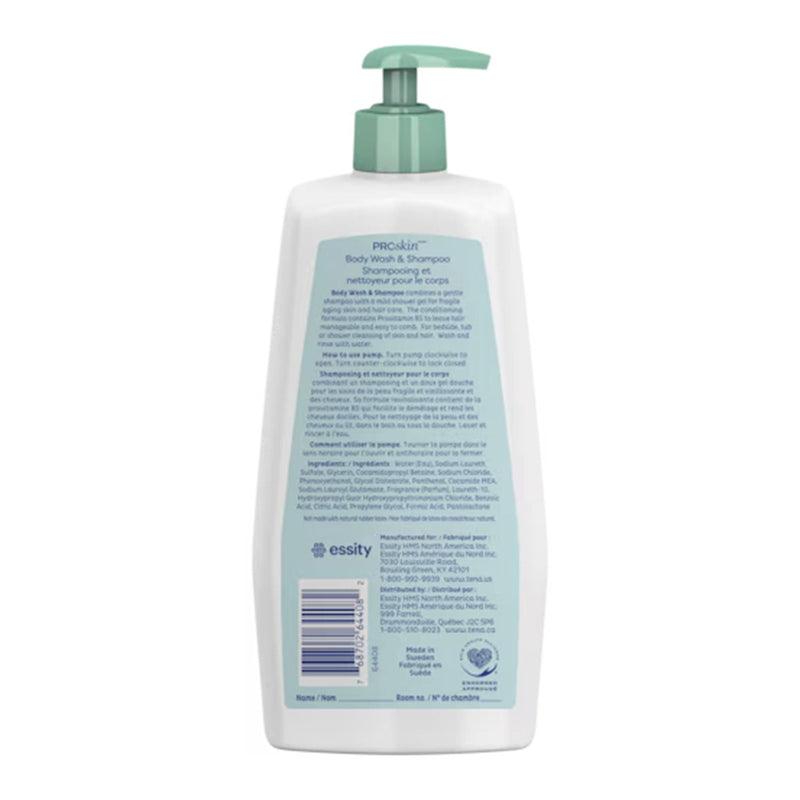 Tena® Scented Shampoo and Body Wash, 16.9 oz. Pump Bottle