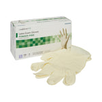 Exam Glove McKesson Confiderm® Large NonSterile Latex Standard Cuff Length Textured Fingertips Ivory Not Rated
