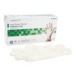 Exam Glove McKesson Confiderm® Large NonSterile Latex Standard Cuff Length Fully Textured Ivory Not Rated