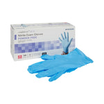 Exam Glove McKesson Confiderm® 4.5C Medium NonSterile Nitrile Standard Cuff Length Textured Fingertips Blue Chemo Tested