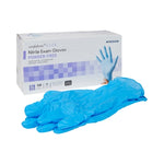 Exam Glove McKesson Confiderm® 6.5CX Large NonSterile Nitrile Extended Cuff Length Textured Fingertips Blue Chemo Tested