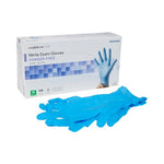 Exam Glove McKesson Confiderm® 3.8 Medium NonSterile Nitrile Standard Cuff Length Textured Fingertips Blue Not Rated