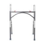 McKesson Steel Bariatric Folding Walker, 32.5 – 39 Inch Height