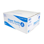 dynarex® Single Tread Slipper Socks, Large, Blue