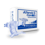 Unisex Adult Incontinence Brief Attends® Care Advanced Medium Disposable Heavy Absorbency