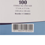 American® White Cross Sheer Adhesive Spot Bandage, 1.5 x 1.5 Inch