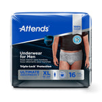Attends® for Men Absorbent Underwear, Heavy Absorbency, X-Large