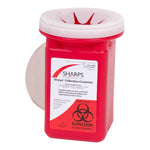 Sharps Recovery System™ Mailback Sharps Collector, 1 Quart, 4½ x 4½ x 7 Inch
