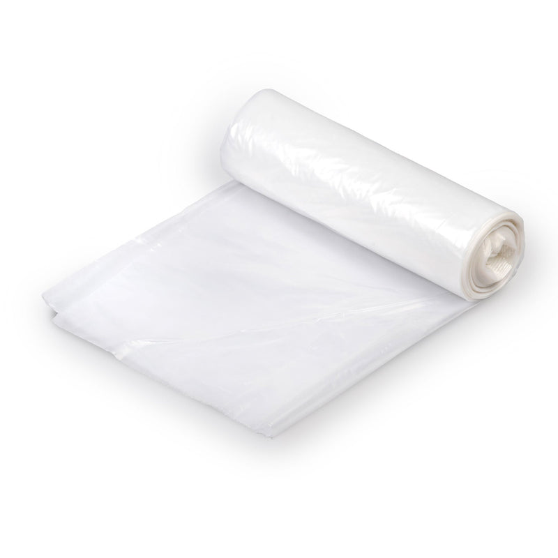 Colonial Bag Extra Heavy Duty Trash Bag, Clear, 33-gallon Capacity