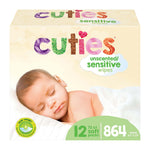 Cuties Baby Wipes, Soft Pack, Aloe, Unscented