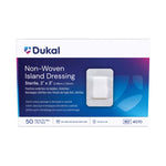 Dukal Island Dressing with Border, 2 x 3 Inch