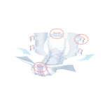 Seni® Super Quatro Severe Absorbency Incontinence Brief, Regular