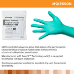 McKesson Perry® Performance Plus Polychloroprene Surgical Glove, Size 9, Green