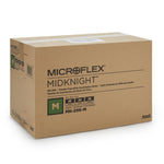Microflex® Midknight™ Nitrile Exam Glove, Medium, Black