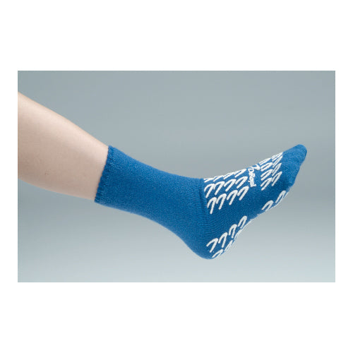 Slipper Socks One Size Fits Most Royal Blue Above the Ankle