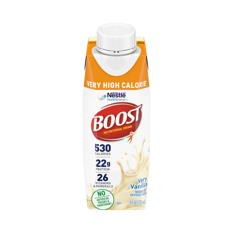 Boost® Very High Calorie Vanilla Nutritional Drink, 8-ounce Carton