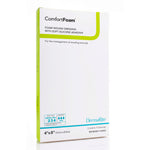 ComfortFoam™ Border Foam Wound Dressing with Silicone Adhesive, 10.2 x 20.4 cm
