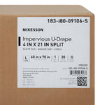 McKesson Sterile Impervious Orthopedic U-Drape, 60 x 70 Inch
