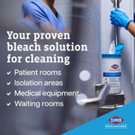 Clorox Healthcare® Bleach Germicidal Wipes, Canister, 70 ct.