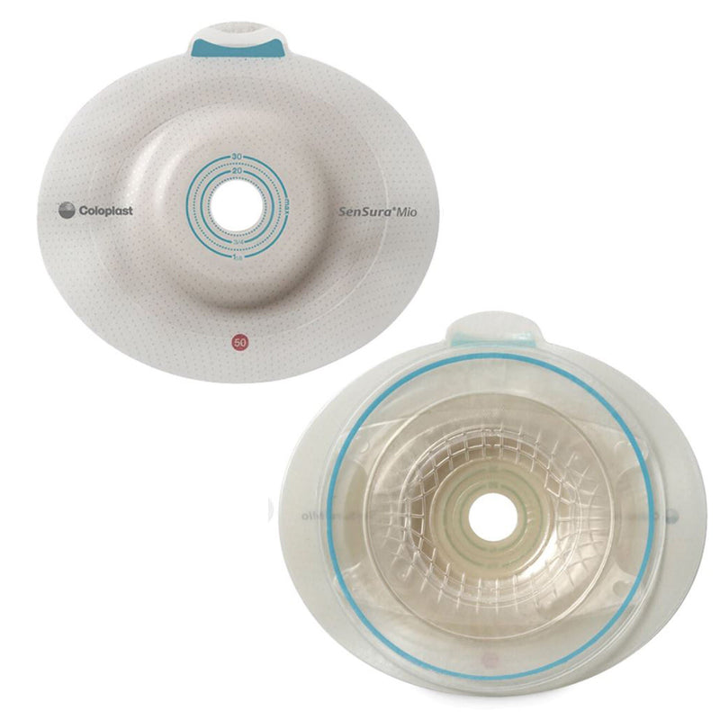 SenSura® Mio Click Ostomy Barrier, Trim to Fit 15 – 40 mm, Blue Match