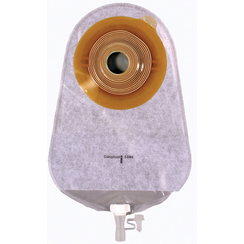 Assura® Deep Convex 1-Piece Transparent Urostomy Pouch, 25mm Stoma