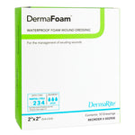 DermaFoam® Nonadhesive without Border Foam Dressing, 2 x 2 Inch