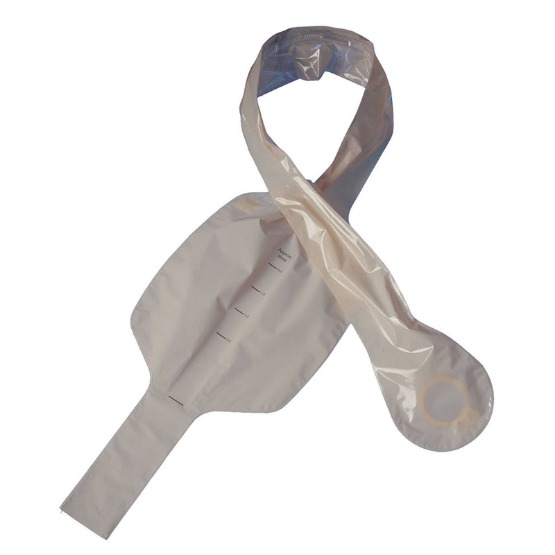 Assura® Opaque Ileostomy Pouch, Blue Match
