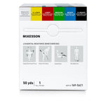 McKesson CanDo® Exercise Extra-Light Resistance Band, Yellow, 5 Inch x 50 Yard