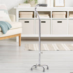McKesson Offset Quad Cane, Chrome