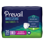 Prevail® Breezers® Ultimate Absorbency Incontinence Briefs, Regular