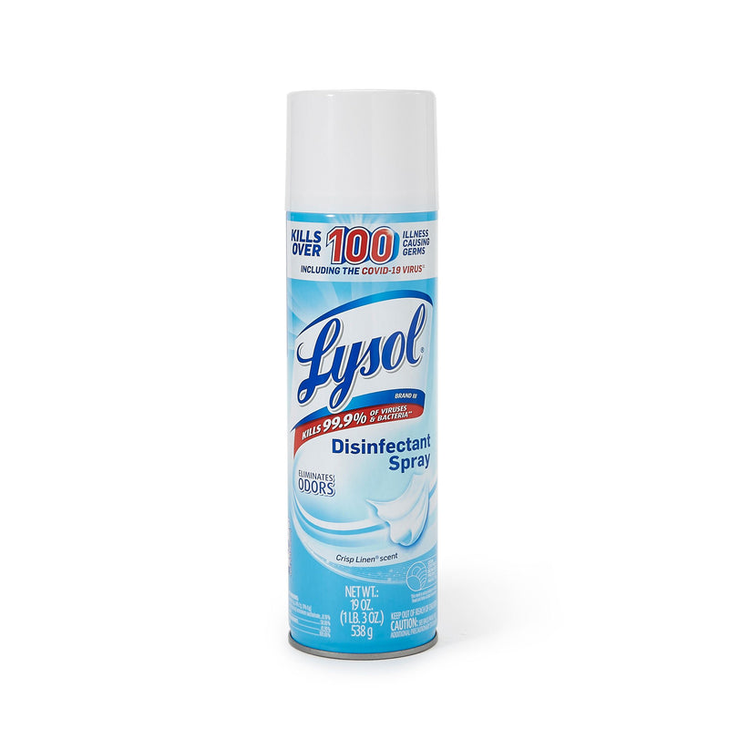 Lysol® Disinfectant Spray Crisp Linen® Scent, 19-ounce Aerosol Can