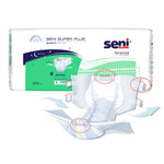 Seni® Super Plus Overnight Heavy to Severe Absorbency Incontinence Brief, Large