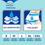 Tena® ProSkin™ Extra Absorbent Underwear, Medium