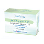 DermaPro™ Silicone Medical Tape, 1 Inch x 5 Yard, Transparent