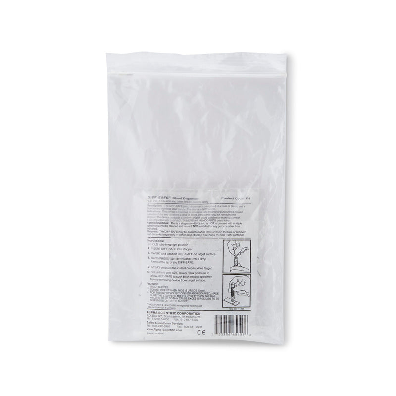 Diff-Safe® Blood Dispenser for Blood Smears