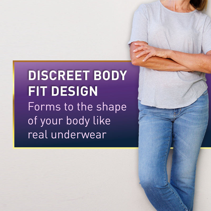 McKesson Premium Discreet Underwear for Women, Heavy Absorbency, Extra-Large