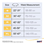 Seni Classic Incontinence Briefs for Men and Women, Moderate Absorbency, Medium