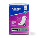 Attends® Discreet Women's Ultimate Bladder Control Pad, 15-Inch Length