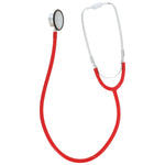 McKesson Classic Dual Head Stethoscope, Red