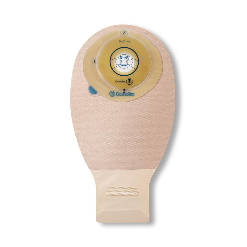 Esteem™+ One-Piece Transparent Ostomy Pouch, 13/16 to 1-3/16 Inch Flange