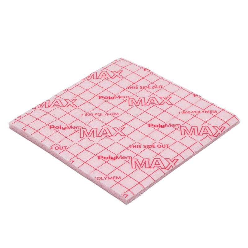PolyMem® Max® Nonadhesive without Border Foam Dressing, 4½ x 4½ Inch