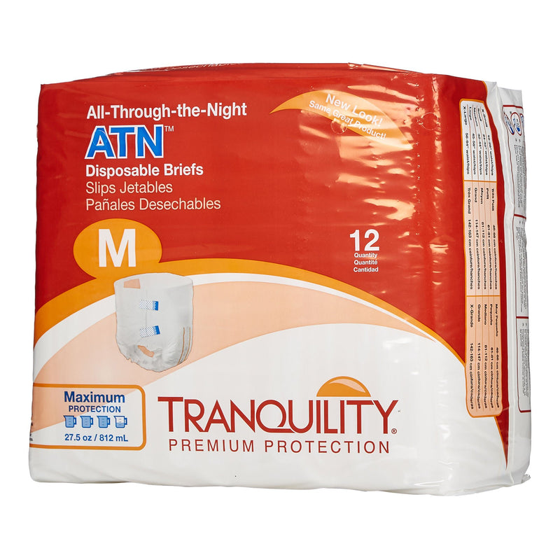 Tranquility® ATN Maximum Protection Incontinence Brief, Medium